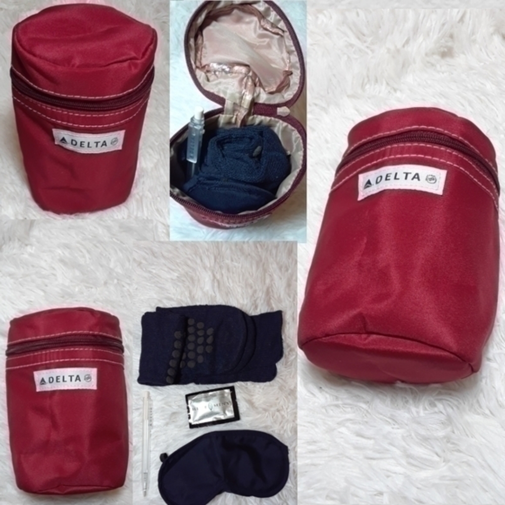βDelta Airlines Travelers Pack Keepsake Bag